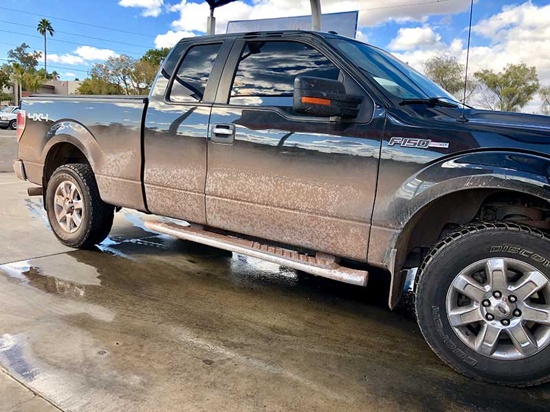 Anytime Touchless Car Washes Phoenix - Before Photo - Ford F-150