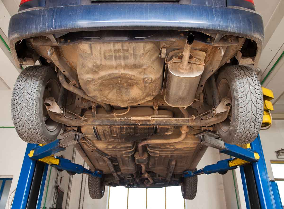 Undercarriage wash car maintenance