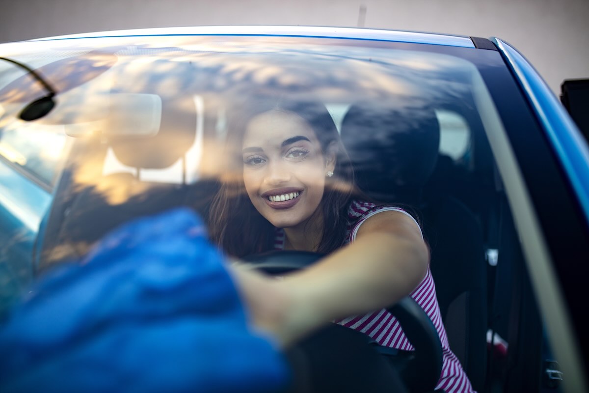 Keeping interior of car clean
