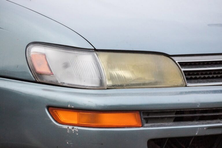 Yellowing headlights in Arizona